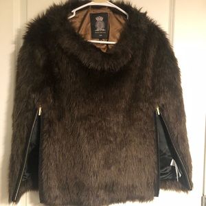 Juicy Couture Fur Cape/Shawl